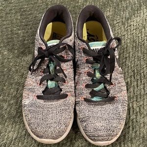 Nike Lunarlon Flyknit, Womens Size 7, Multi-color